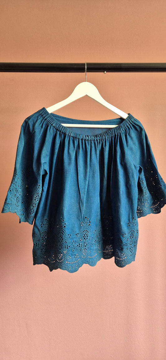 Naturally Dyed Top 001