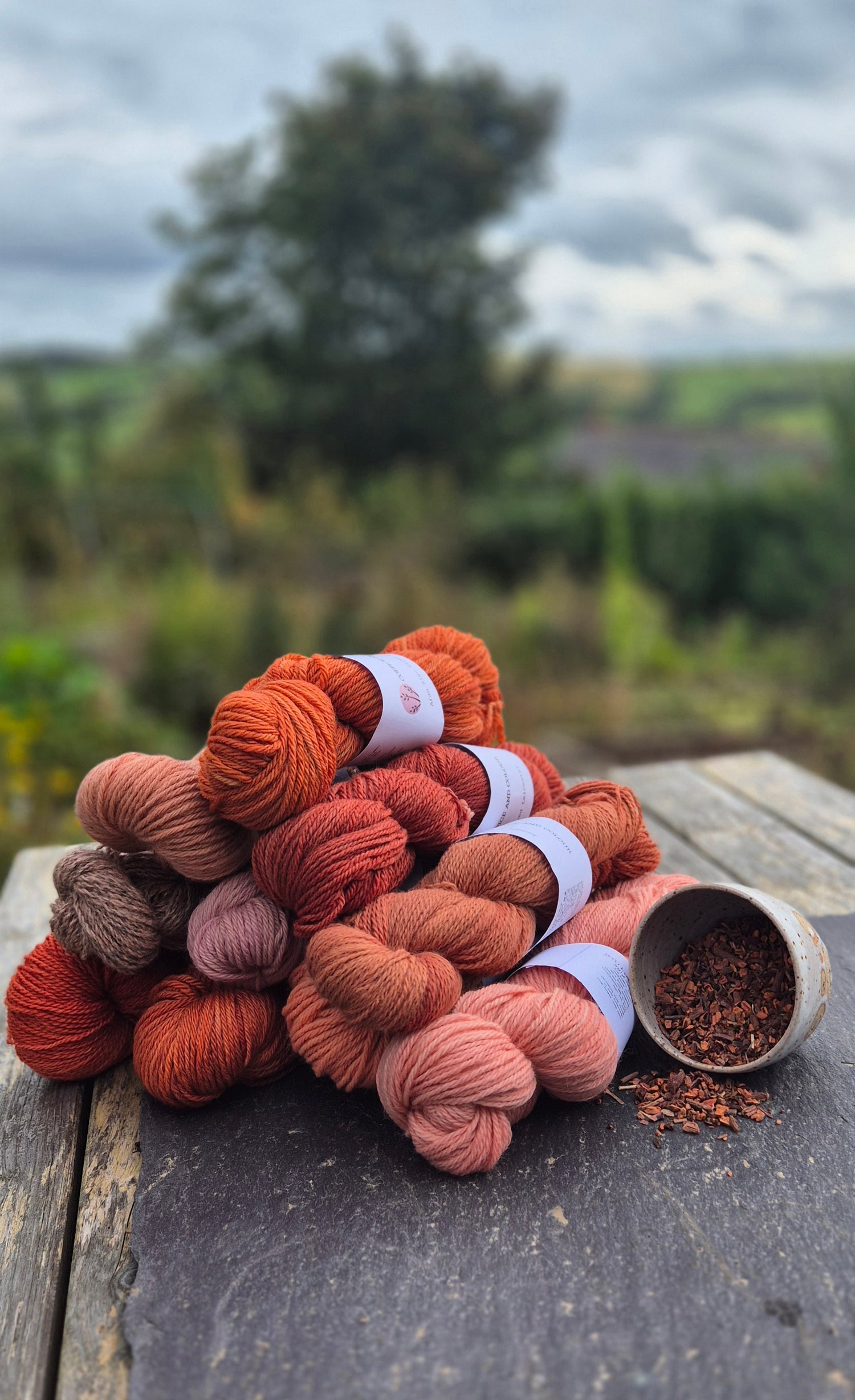 Naturally Dyed Yarn Collection – Botanical Colour, Artisanal Craft, Pure Fibre