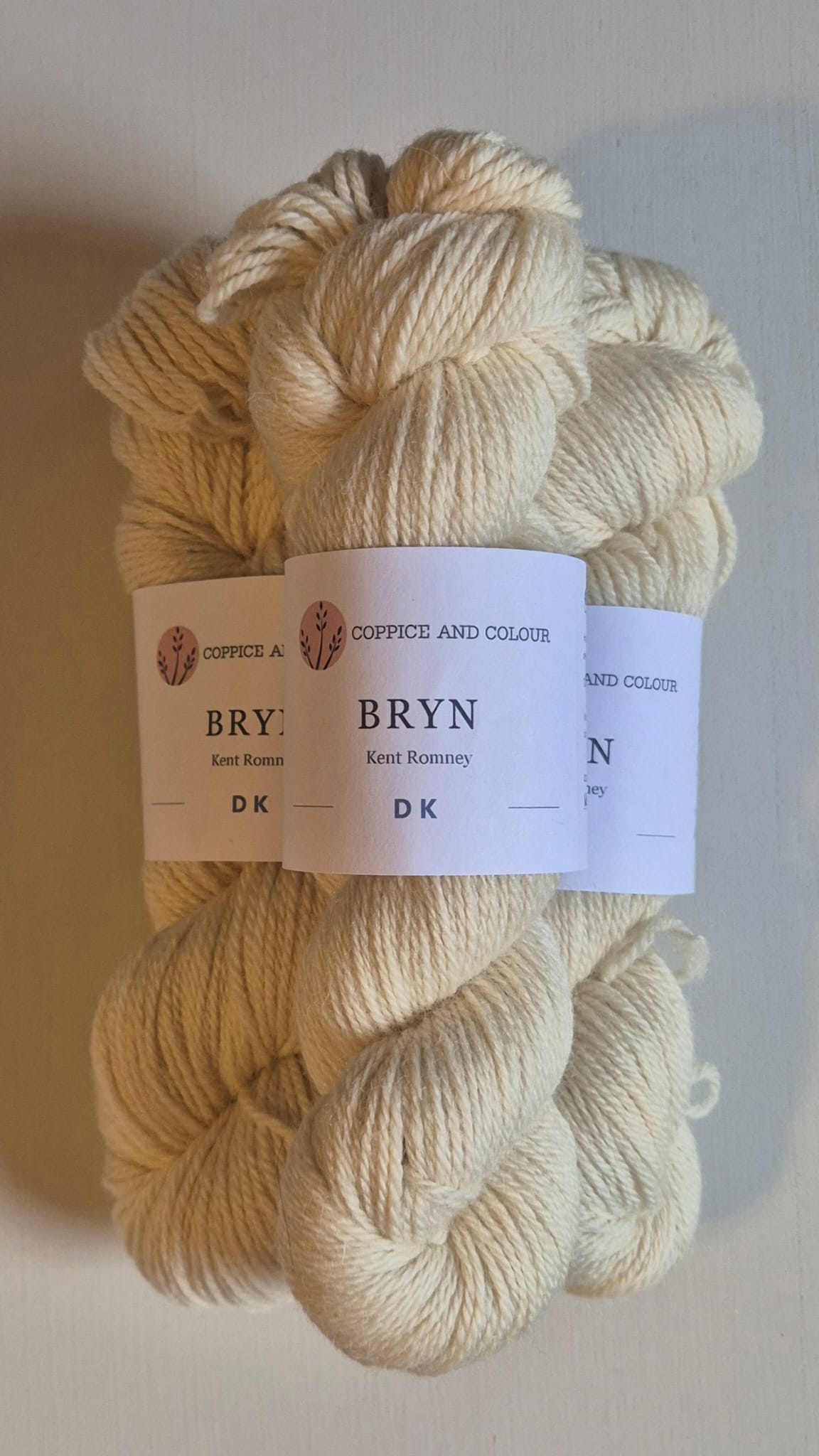 Kent Romney undyed yarn