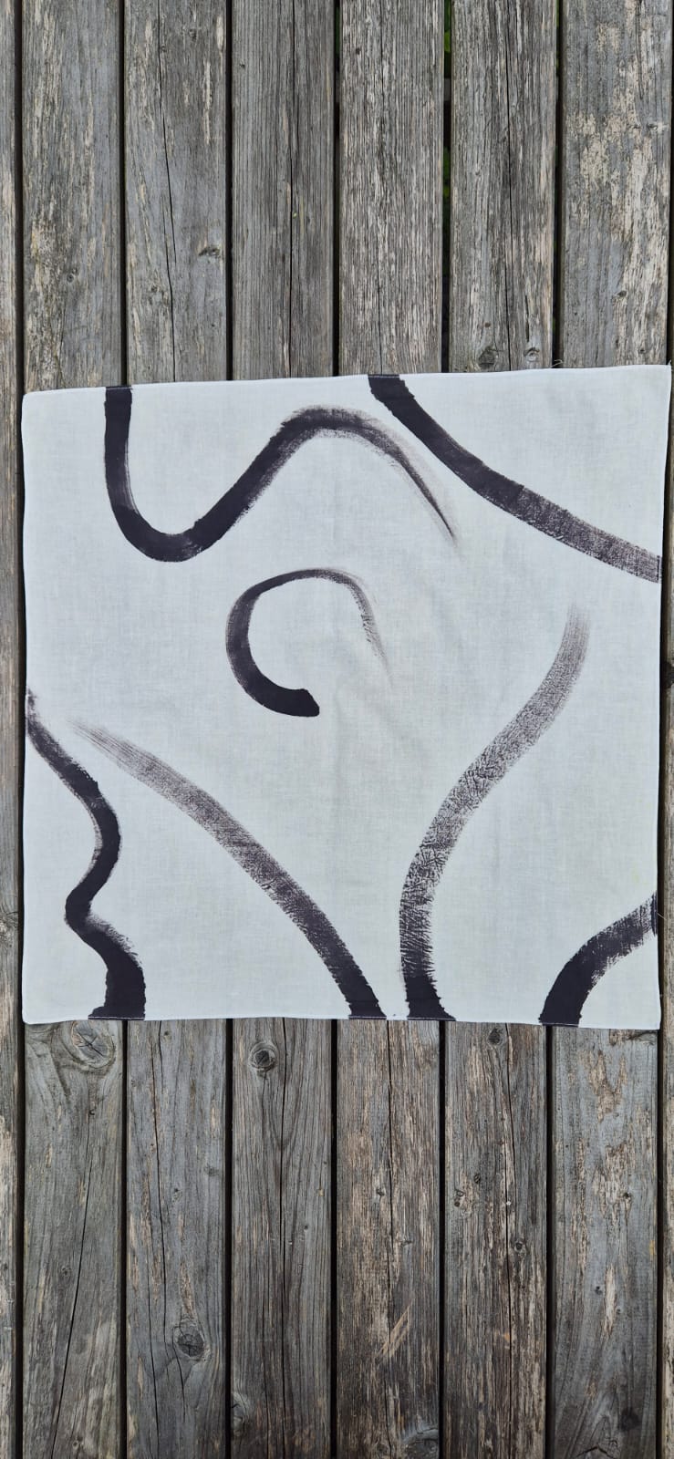 Naturally Dyed Bandana - Swirls